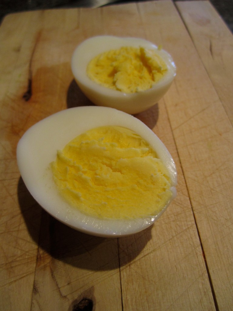 boiled eggs